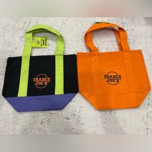 New Viral Trader Joe’s Halloween mini canvas tote bag